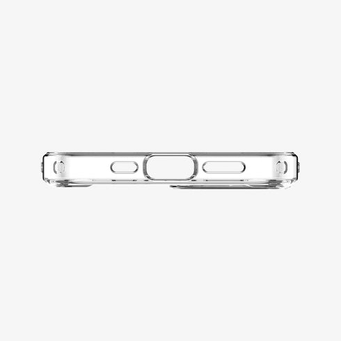 ACS03204 - iPhone 13 Pro Max Case Ultra Hybrid in crystal clear showing the back